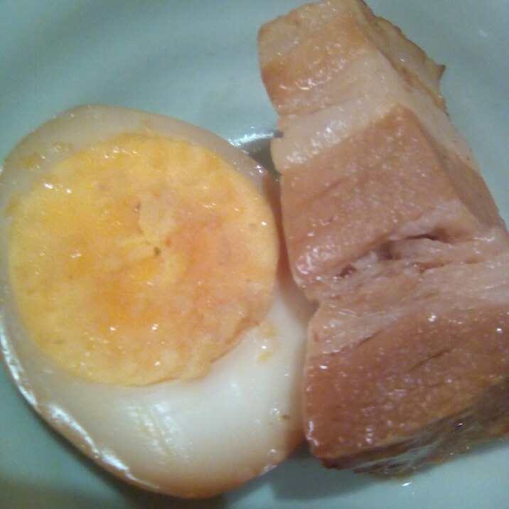 煮豚&煮卵